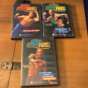 Hip Hop Abs with Shaun T lot of 3